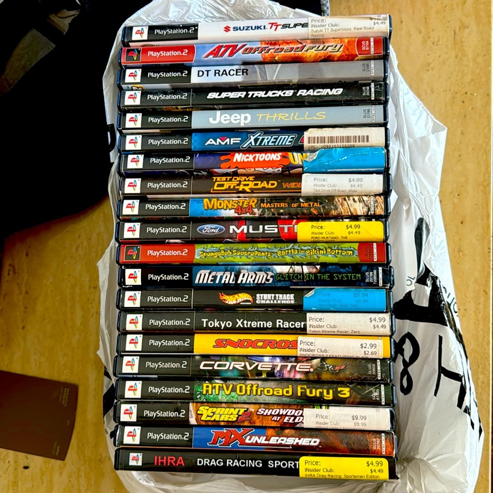 Lot of 20 PlayStation Games.